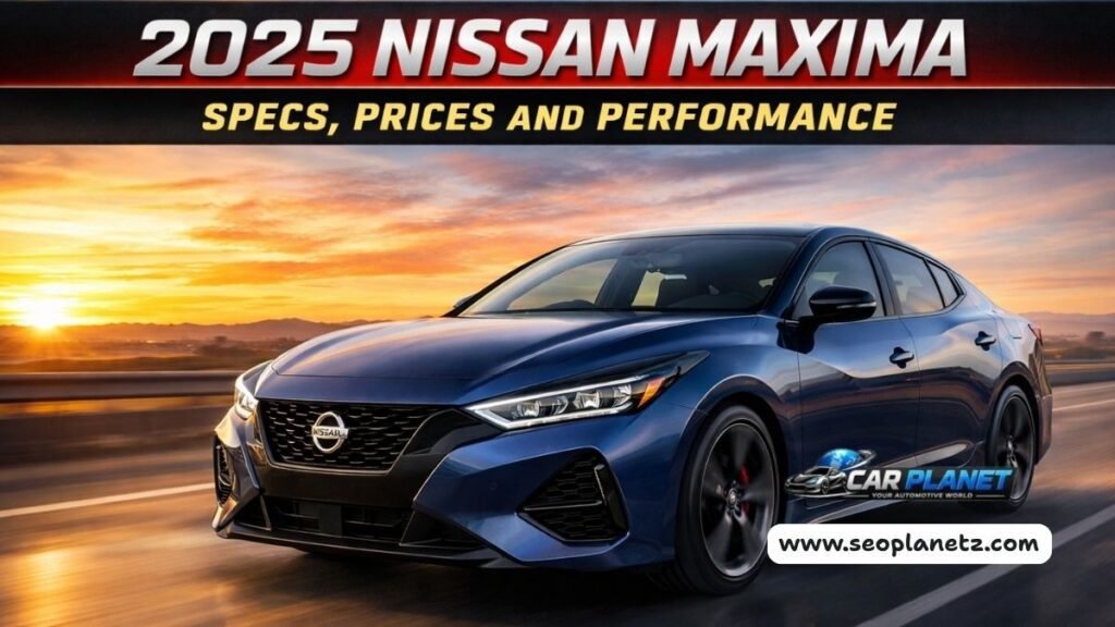 2025 Nissan Maxima Specs, Prices and Performance