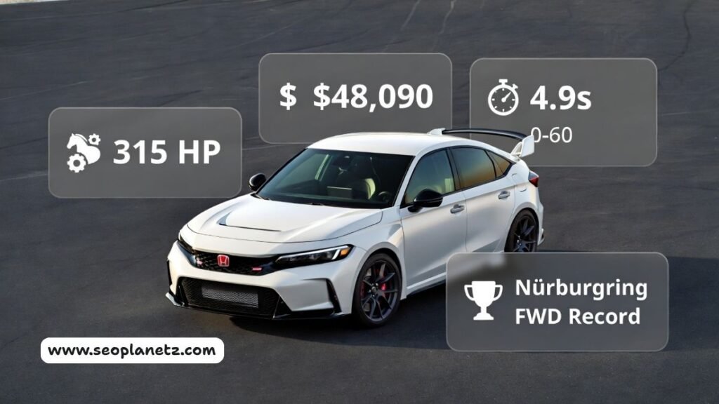 2026 Honda Civic Type R performance specs