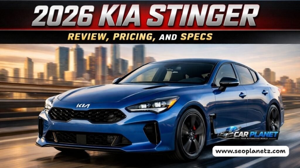 2026 Kia Stinger