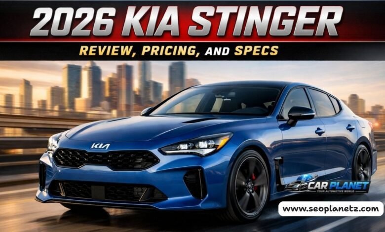 2026 Kia Stinger