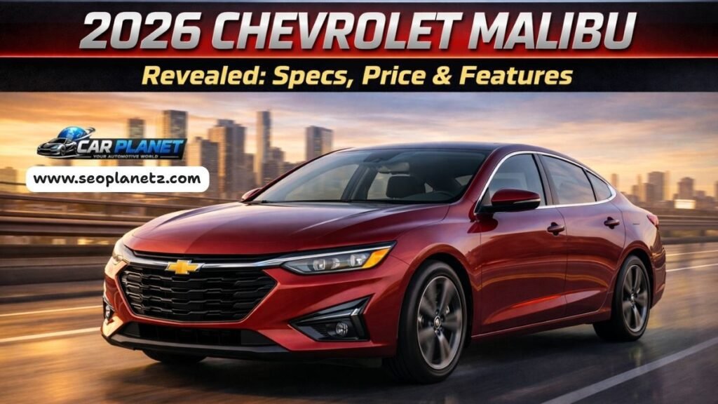 2026 chevrolet malibu Revealed: Specs, Price & Features