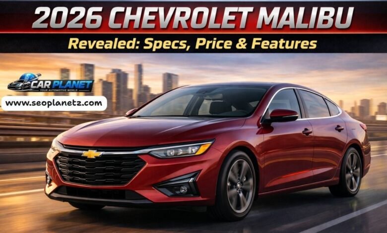 2026 chevrolet malibu Revealed: Specs, Price & Features
