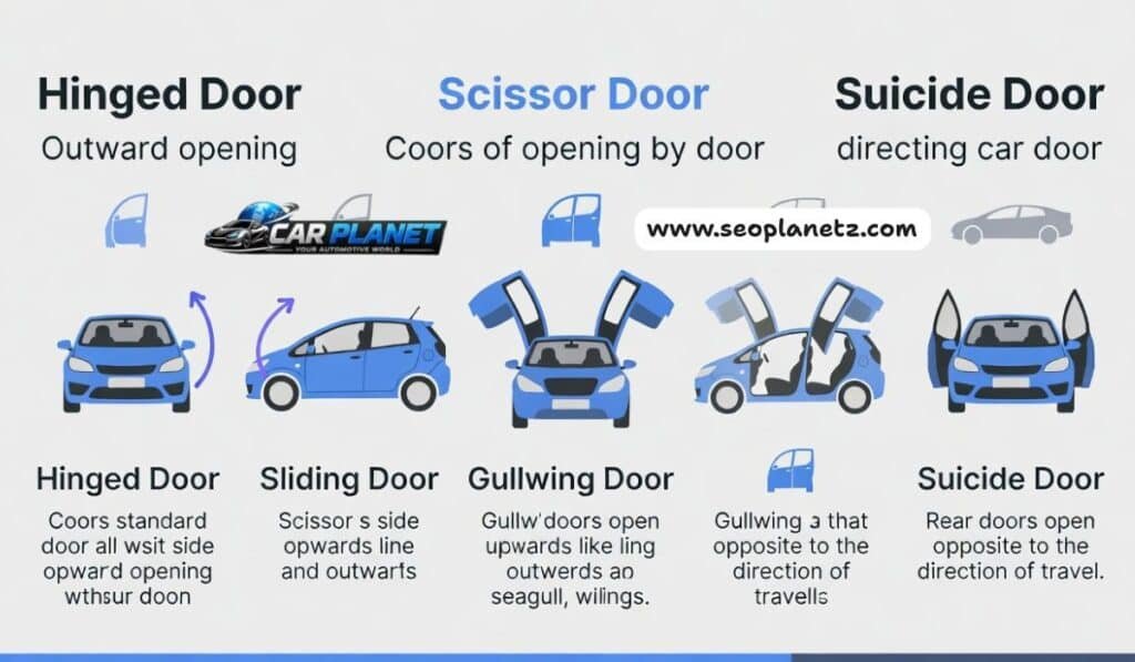 Comparison Chart of Door Types