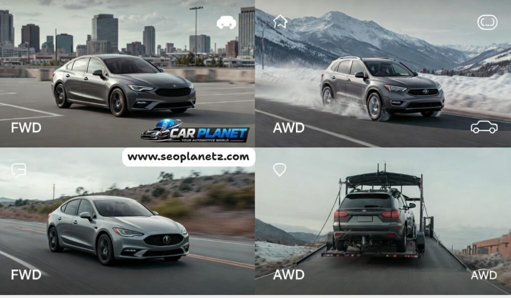 Real-world driving scenarios comparing when FWD or AWD is most beneficial