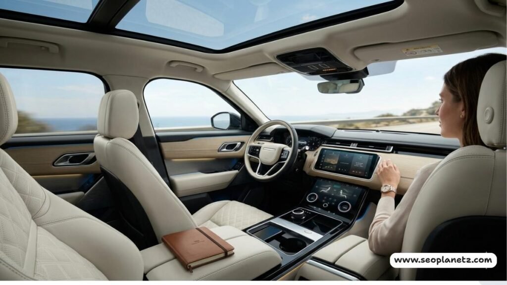 2026 Range Rover Velar interior dashboard infotainment