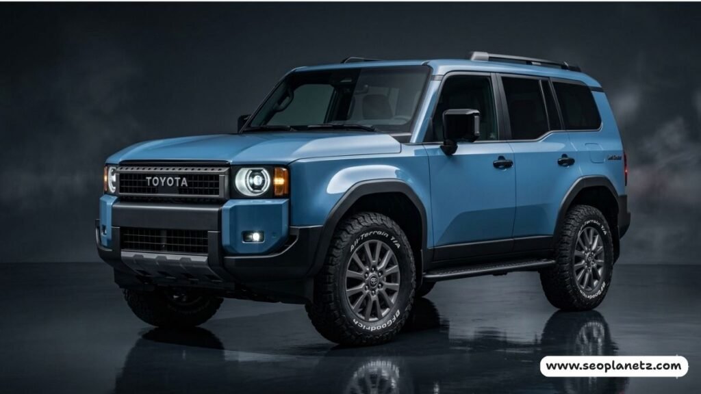 2026 Toyota Land Cruiser in Heritage Blue