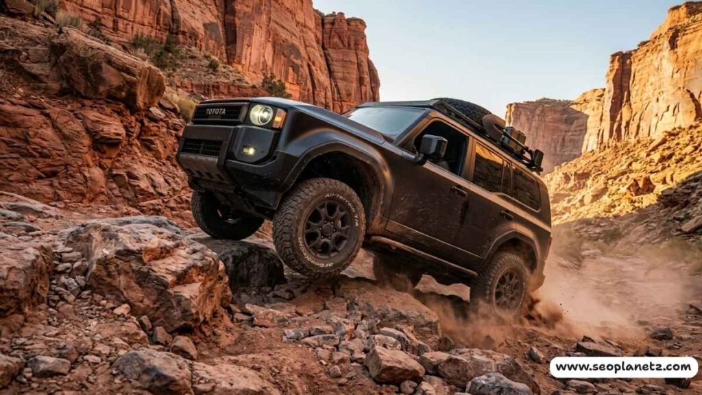2026 Toyota Land Cruiser off-road action shot