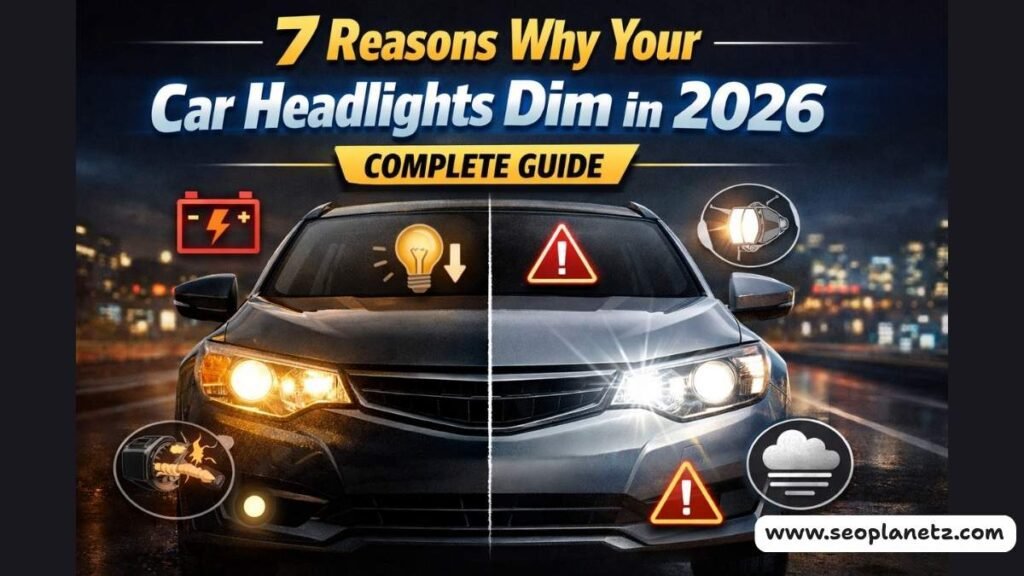 7 Reasons Why Your Car Headlights Dim in 2026