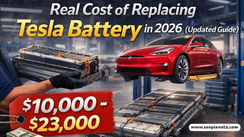 Cost of Replacing Tesla Battery in 2026
