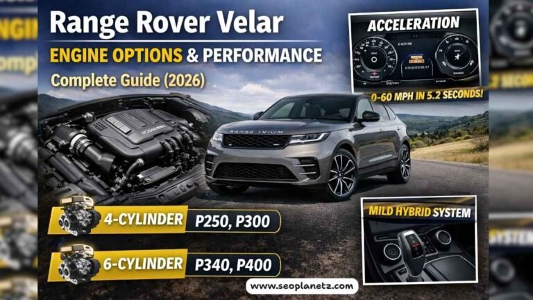 Range Rover Velar Engine Options and Performance