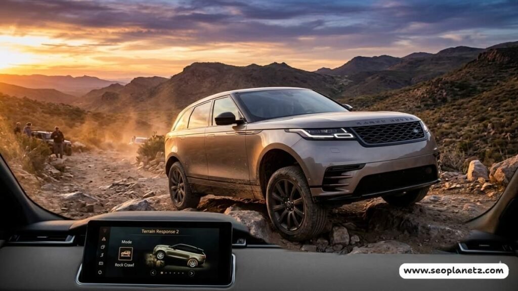 Range Rover Velar P400 off-road terrain response 2026