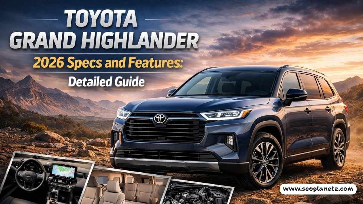 Toyota Grand Highlander 2026 Specs