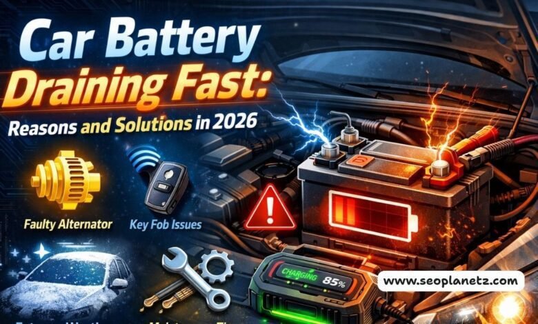 car battery draining fast
