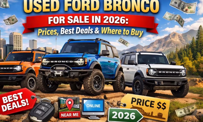 Used Ford Bronco for Sale in 2026