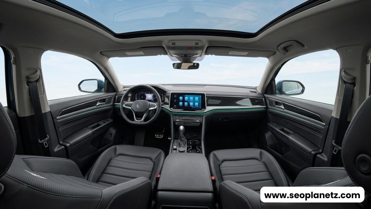 2026 Volkswagen Atlas Cross Sport interior dashboard infotainment review