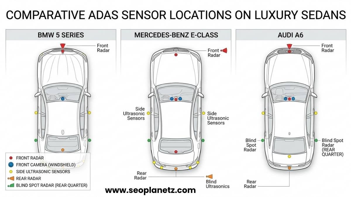 Mercedes vs BMW vs Audi safety comparison 2026