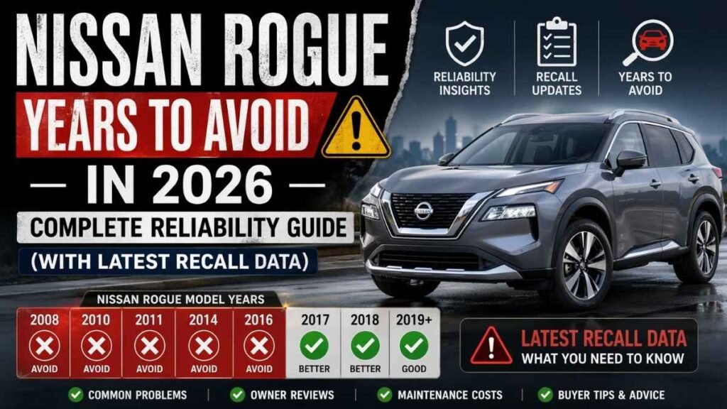 Nissan Rogue Years to Avoid in 2026