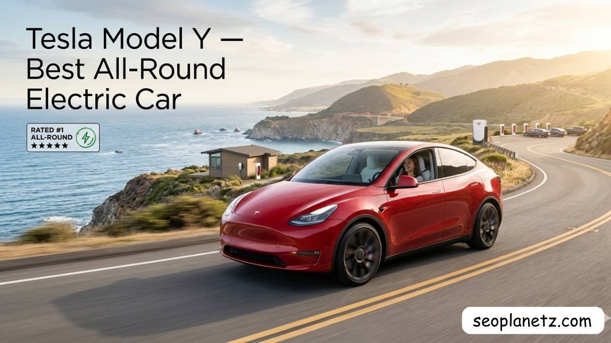 Tesla Model Y-Best All-Round Electric Car