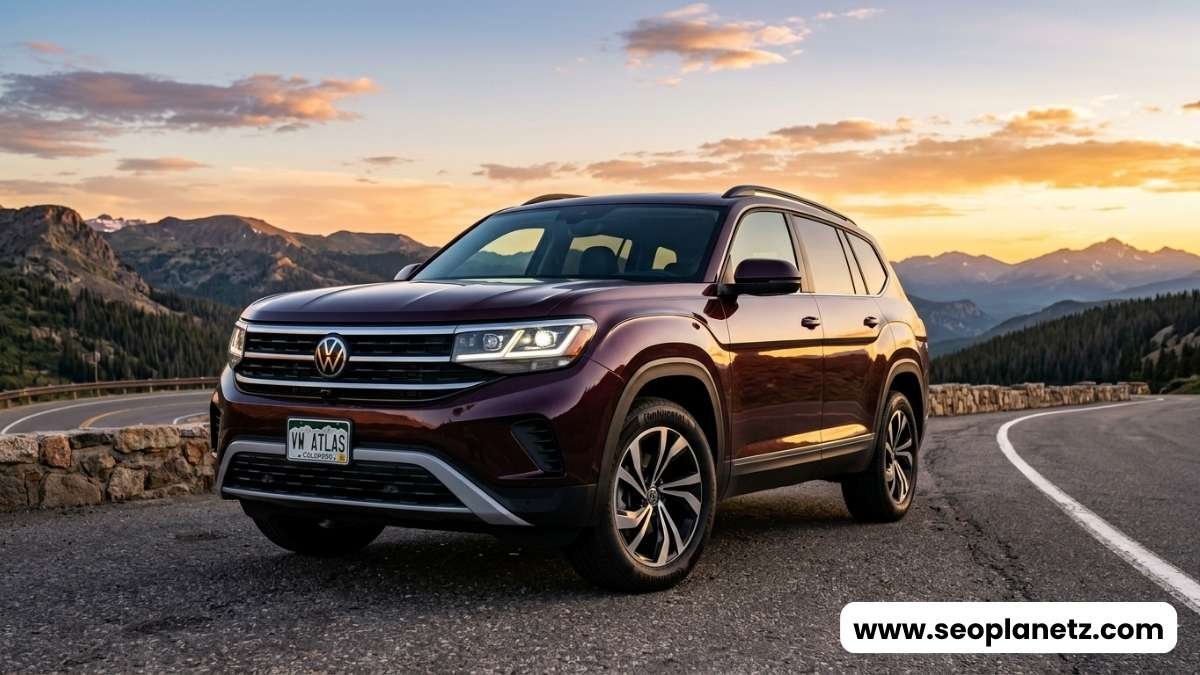 2027 Volkswagen Atlas redesign in Blackberry color