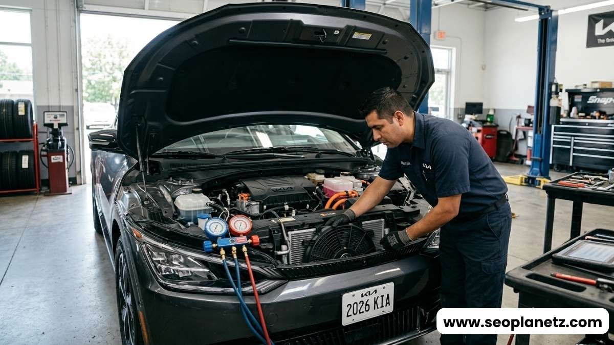 Car AC blowing warm air at idle