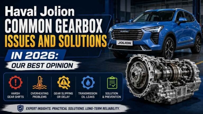 Haval Jolion Common Gearbox Issues and Solutions in 2026