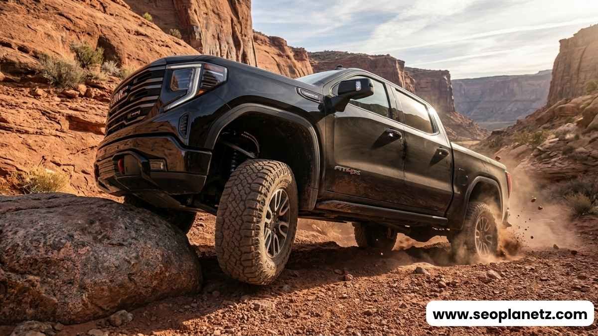 2027 GMC Sierra AT4X off-road suspension