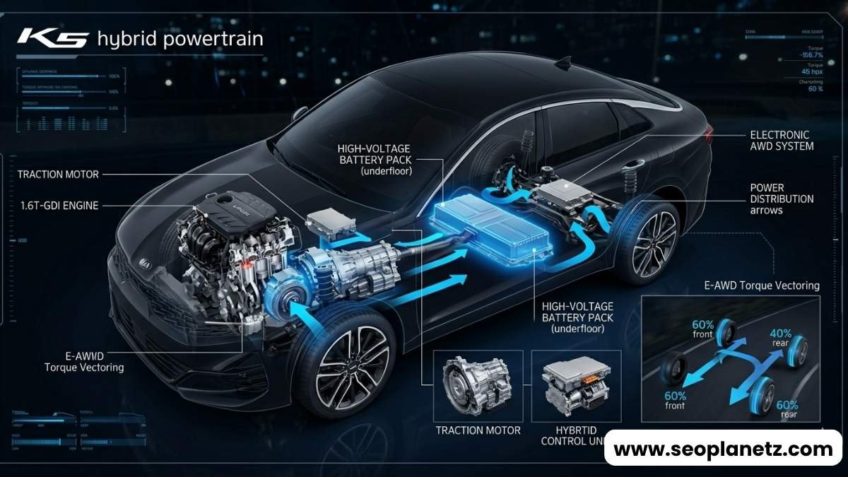 2027 Kia K5 GT Line TMED-II hybrid E-AWD