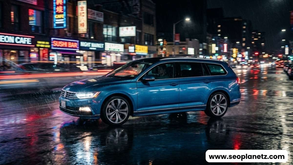 2027 Volkswagen Passat Variant dynamic night city