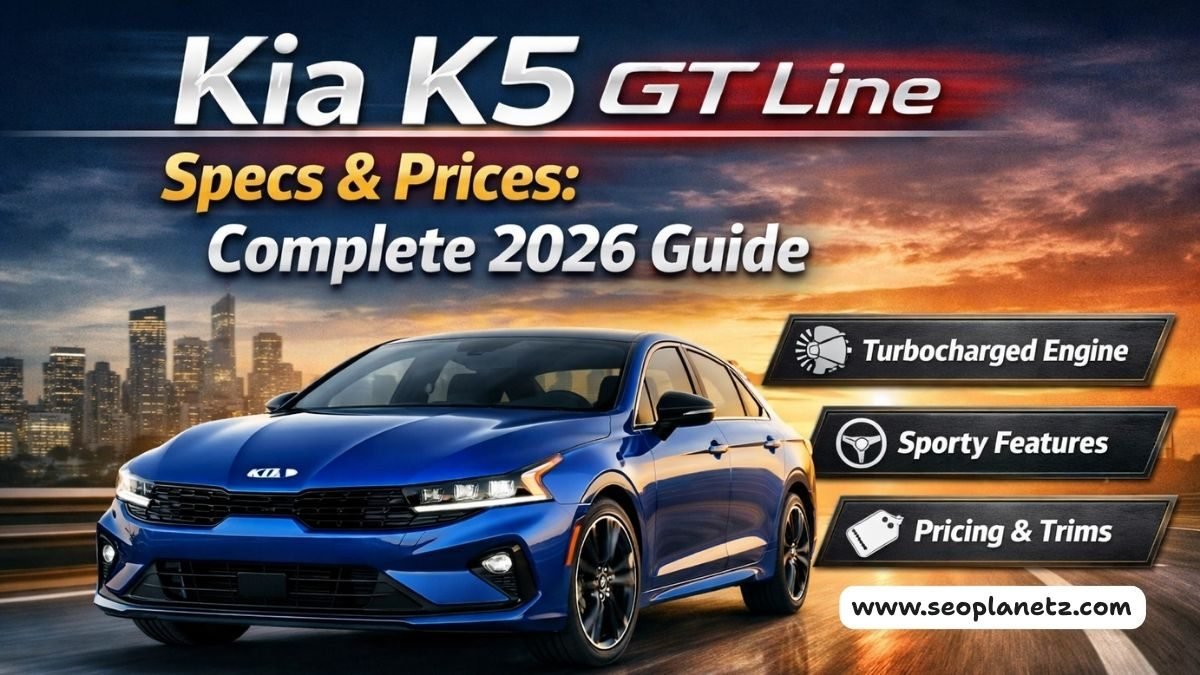 Kia K5 GT Line Specs & Prices