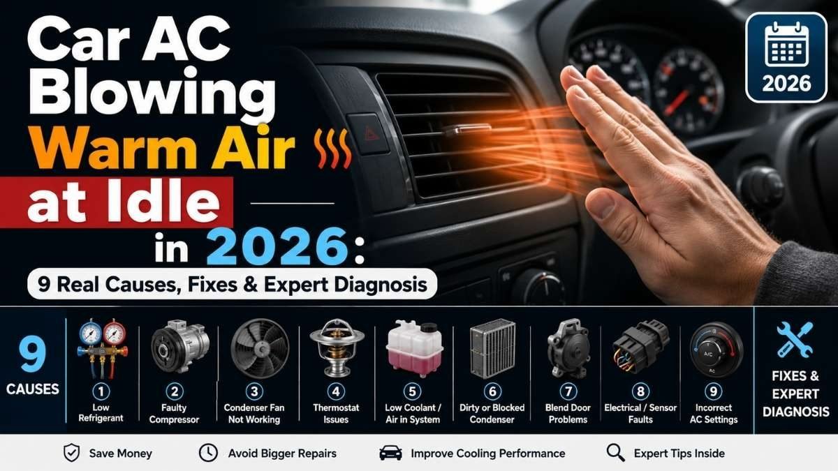 Car AC Blowing Warm Air at Idle in 2026