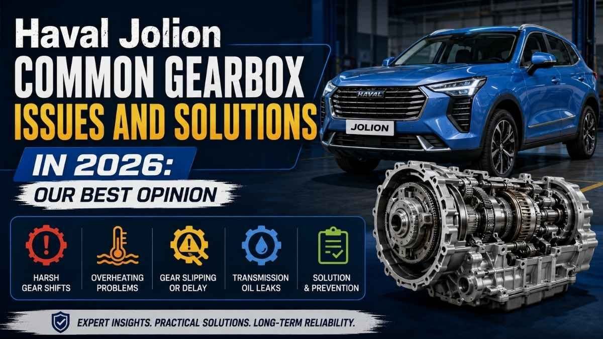 Haval Jolion Common Gearbox Issues and Solutions in 2026