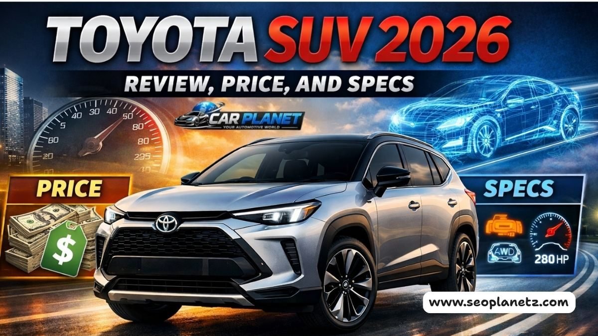 Toyota SUV 2026 Specs